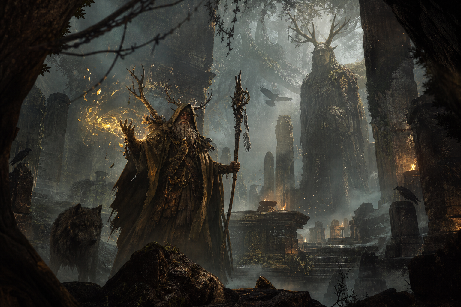 Druid w fantasy - strażnik natury i pradawnej magii