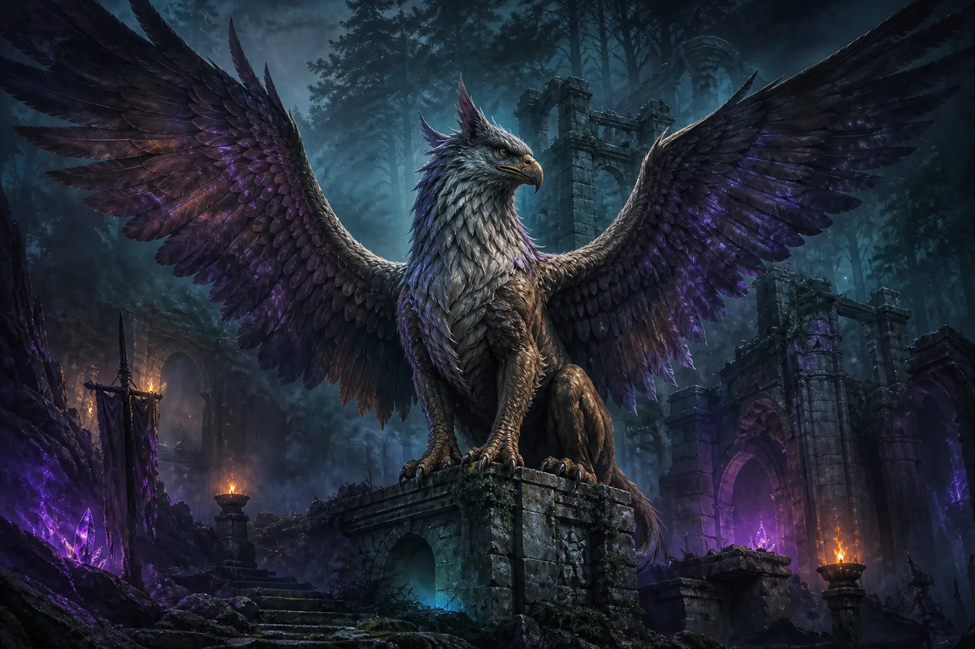 Gryf - skrzydlaty władca legend i fantasy