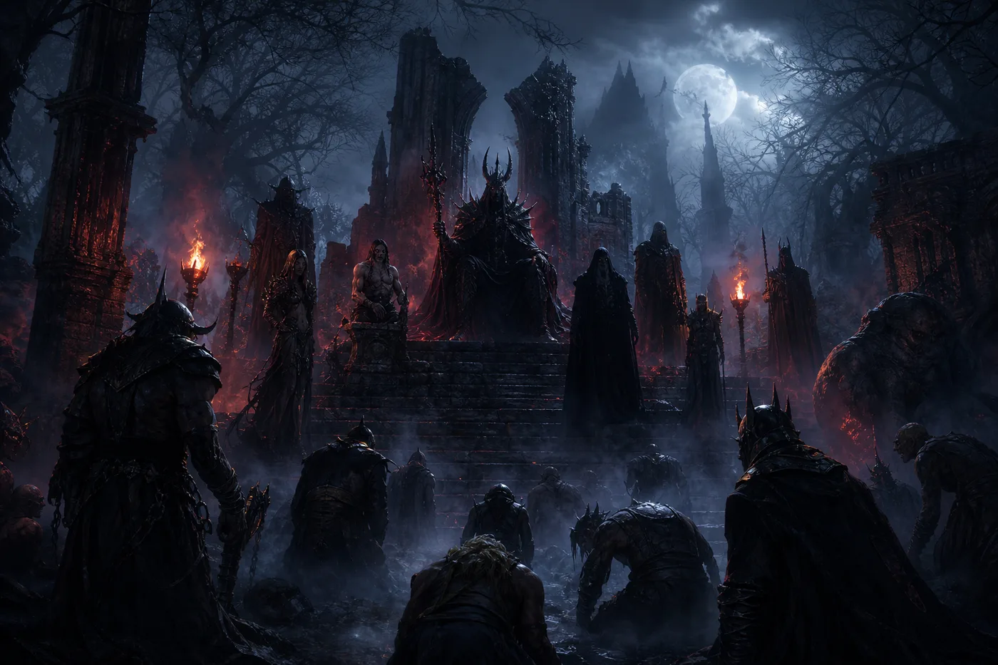 Mroczni władcy i ich sługi - hierarchia zła w światach fantasy
