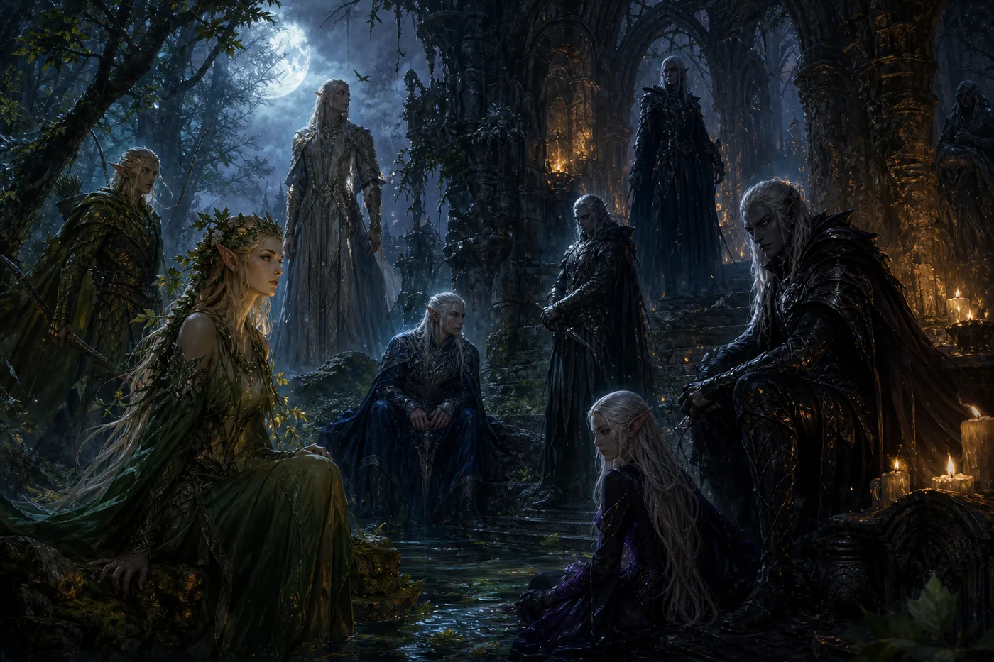 Rodzaje elfów w fantasy - od leśnych po mroczne